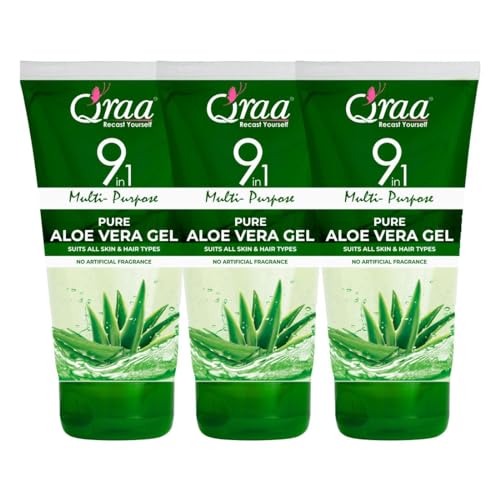 9 In 1 Multipurpose Pure Aloevera Gel For Skin & Hair