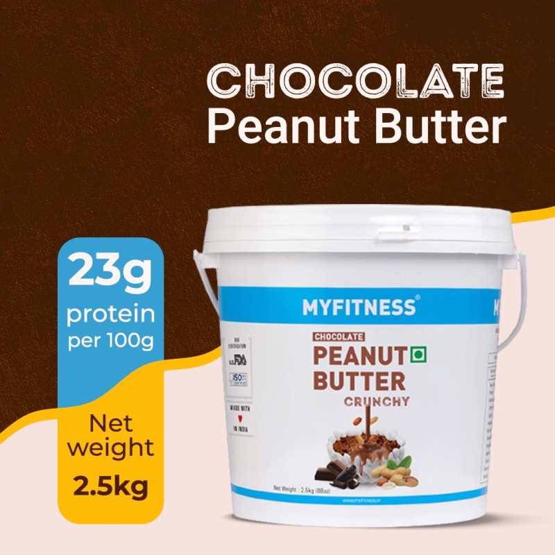Myfitness Chocolate Peanut Butter (Crunchy) 2500 G