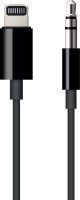 Apple Lightning Cable 2 A 1.2 m MR2C2ZM/A(Compatible with Lightning to 3.5 mm Audio Cable, Black, One Cable)