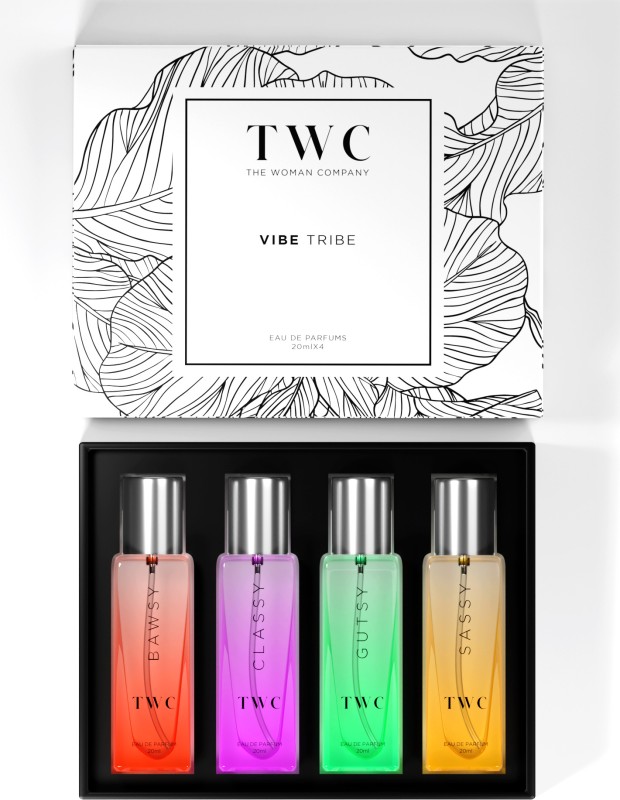 The Woman Company Vibe Tribe Fragrance Gift Set (Pack Of 4) Perfume – 80 Ml(For Women)
