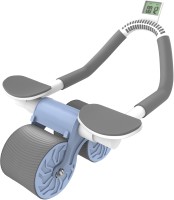 Lifelong LLAR02 Ab Roller with Timer | Abdominal Exercise Fitness For Men & Women Ab Exerciser(Blue)