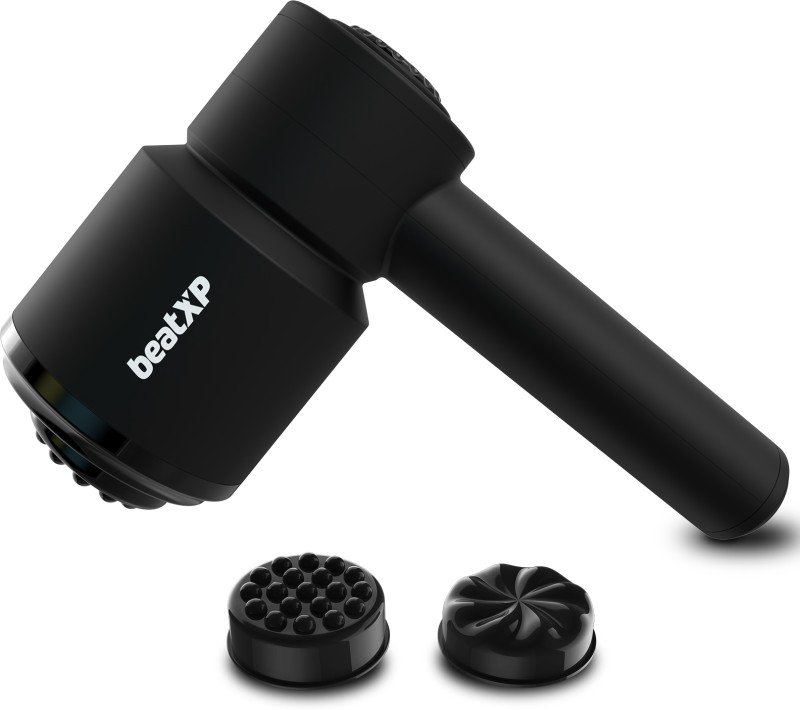 beatXP BXMHH2001BK Blaze Pro Handheld Deep Tissue Full Body Massager(Black)