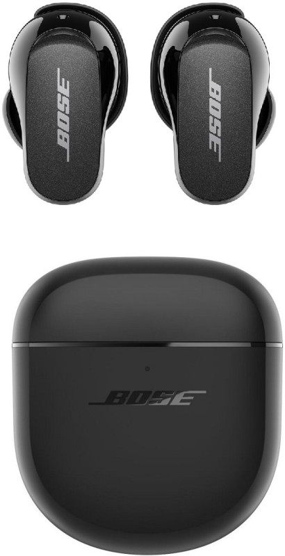 Bose QUIETCOMFORT EARBUDS II,WW Bluetooth Headset(Black, True Wireless)