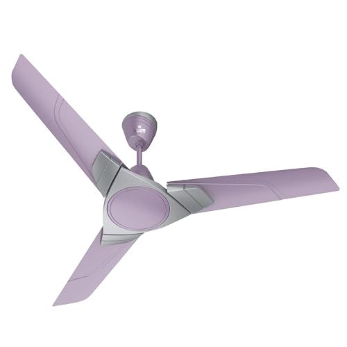 Polycab Aereo Plus 1200 Mm High Speed 1 Star Rated 52 Watt Ceiling Fan With Rust-Proof Aluminium Blades And 3 Years Warranty (Lilac Silver)