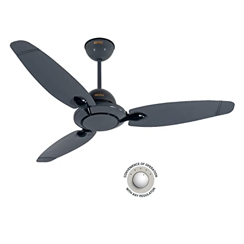 Usha Onio Rho Beta 1200Mm Bldc 5 Star Energy Efflicient, Dust & Oil Resistant Ceiling Fan (Slate Grey)