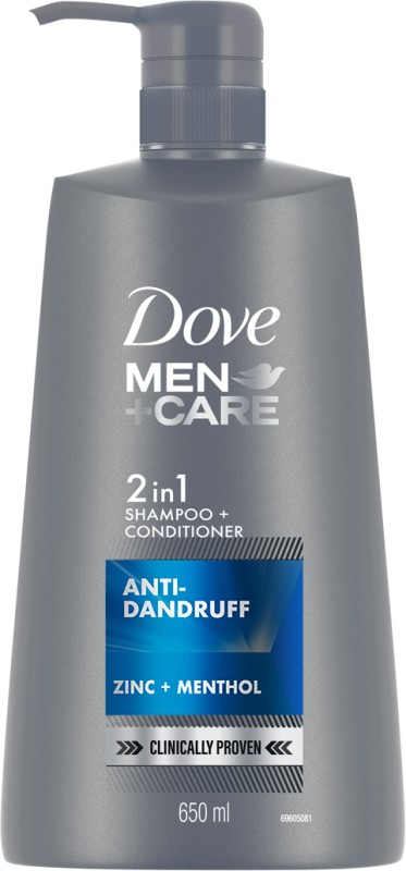 DOVE Men+Care Anti Dandruff 2in1 Shampoo+Conditioner(650 ml)