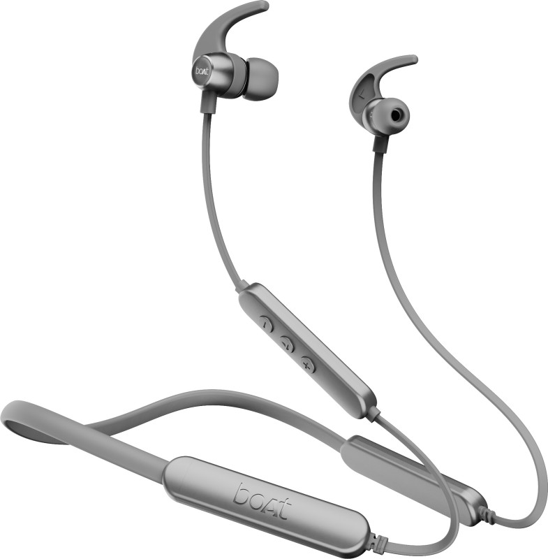 boAt Rockerz 255 Pro+ Bluetooth Headset(Moon White, In the Ear)