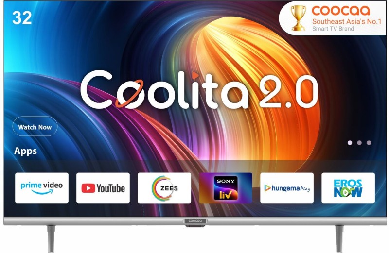 Coocaa 80 Cm (32 Inch) Hd Ready Led Smart Coolita Tv With Dolby Audio And Eye Care Technology(32S3U-Pro)