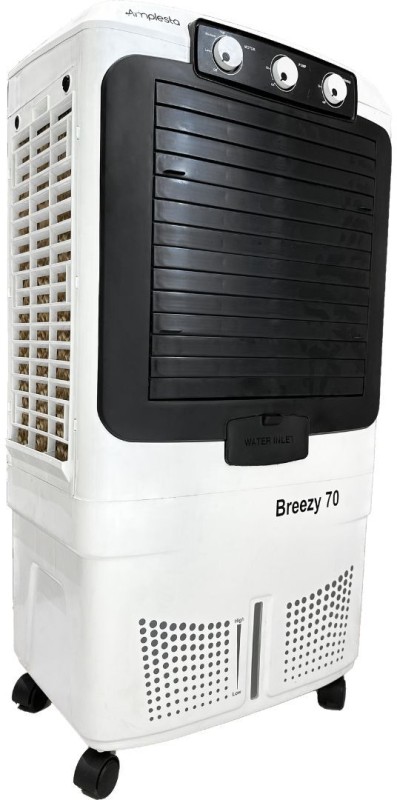 Amplesta 70 L Desert Air Cooler(White, Black, Breezy 70L)