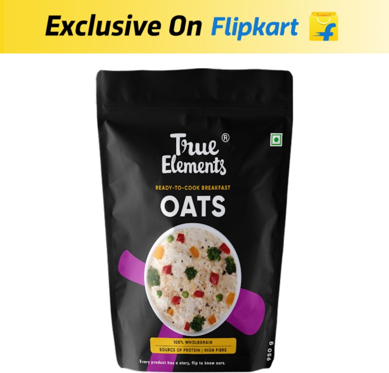 True Elements Whole Instant Oats Pouch Pouch(950 g)