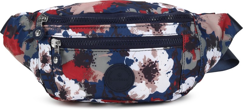 Caprese Navy Medium Faux Leather Women’s Celia Fanny Pack Fanny Pack(Blue)