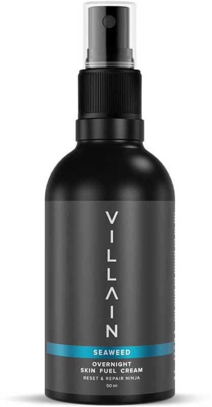 VILLAIN Night Skin Fuel Cream with Seaweed | Overnight Hydration, Repair & Moisturizing(50 ml)