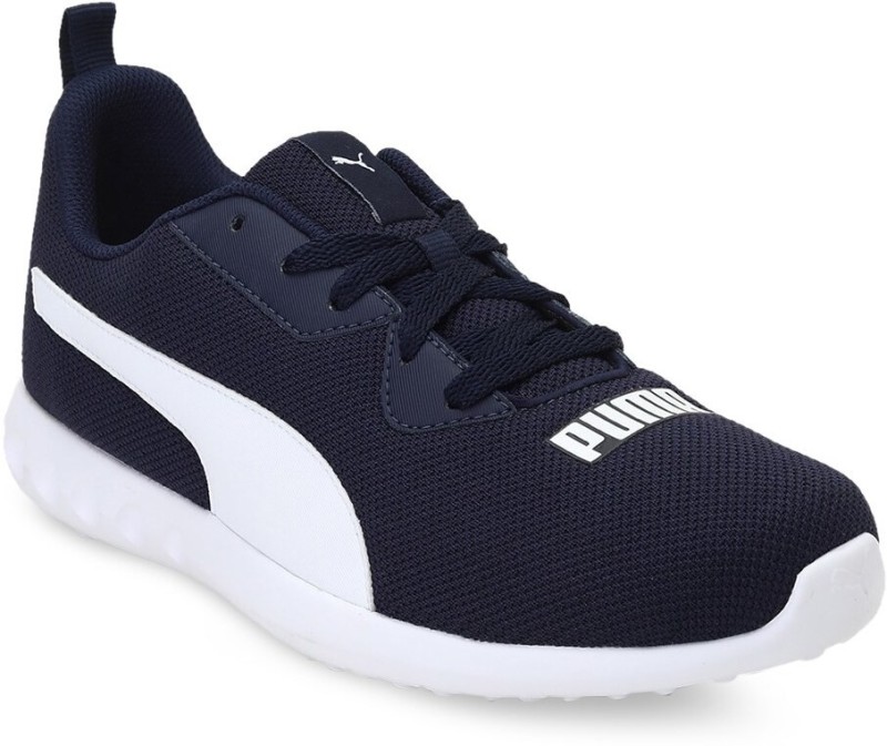 PUMA Women Blue White Concave Run IDP Peacoat Running Shoes Sneakers For Women(Blue)