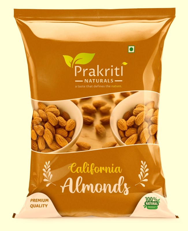 Prakriti Naturals Natural Premium California Almonds | Premium Badam Giri Almonds(1000 g)