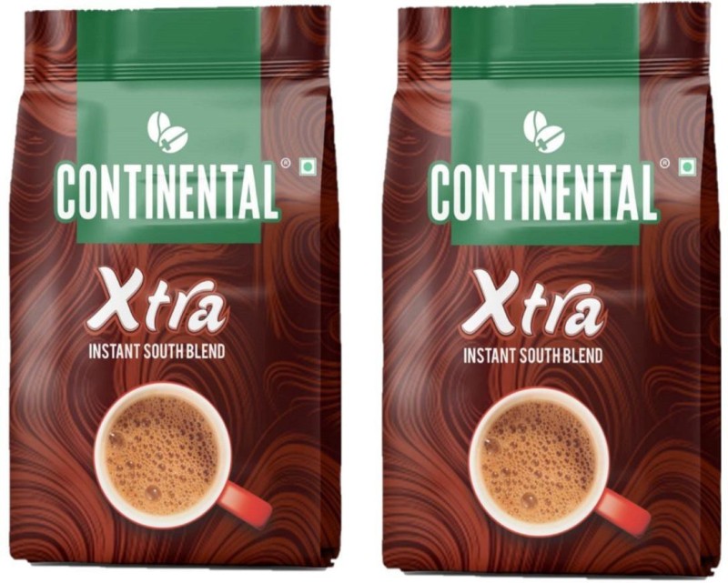 CONTINENTAL XTRA Instant Coffee(2 x 200 g, Chicory Flavoured)