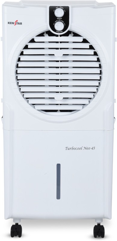 Kenstar 45 L Room/Personal Air Cooler(White & Black, TURBOCOOL NEO 45, KCLTCNWH045FMH-EGM)
