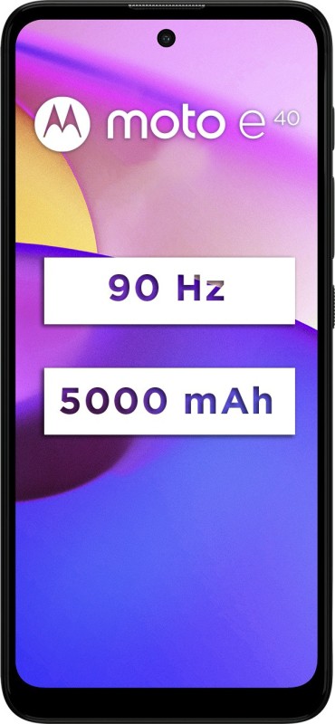 Motorola e40 (Carbon Gray, 64 GB)(4 GB RAM)