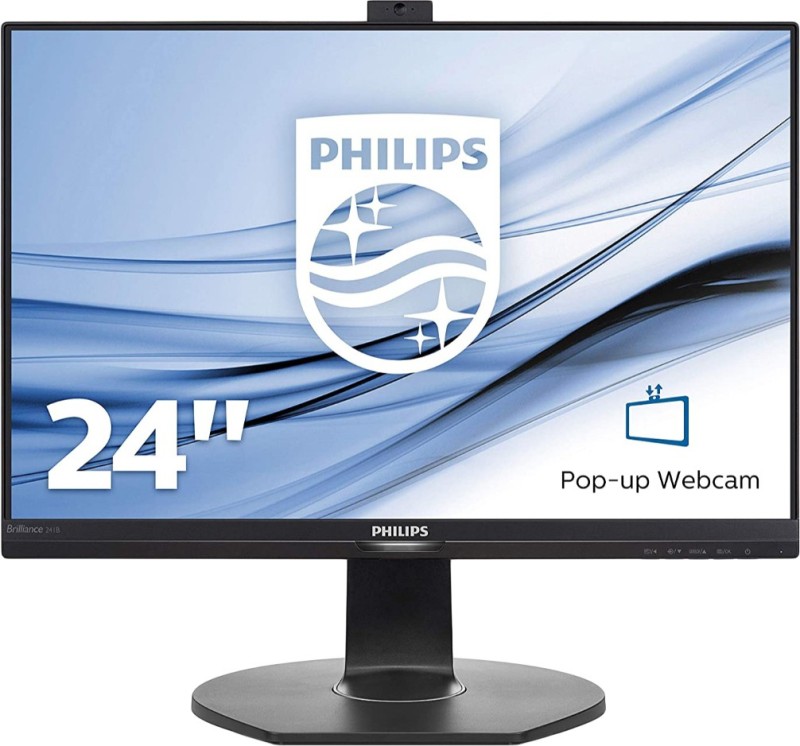 PHILIPS 23.8 inch Full HD Monitor (241B7QPJKEB/94)(Response Time: 5 ms, 60 Hz Refresh Rate)