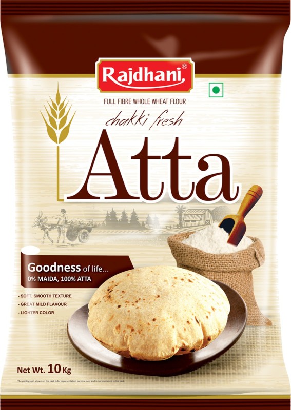 Rajdhani Chakki Fresh Atta(10 kg)