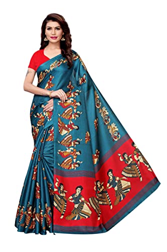 Yashika Women’S Silk Saree With Blouse Piece (Sdpl-Kathak_Rama_Fs_Rama)