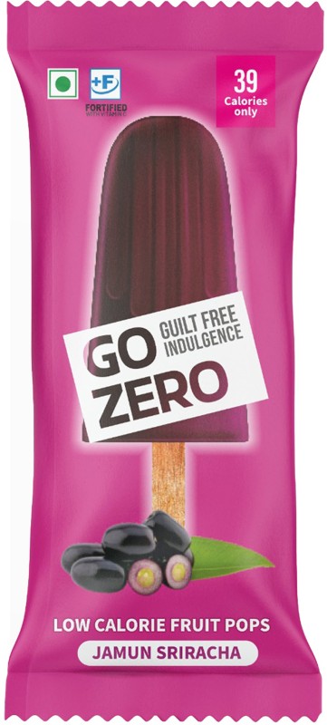 Go Zero Plum Jamun Sriracha Pops – Low Calorie Fruit Pops(70 ml)
