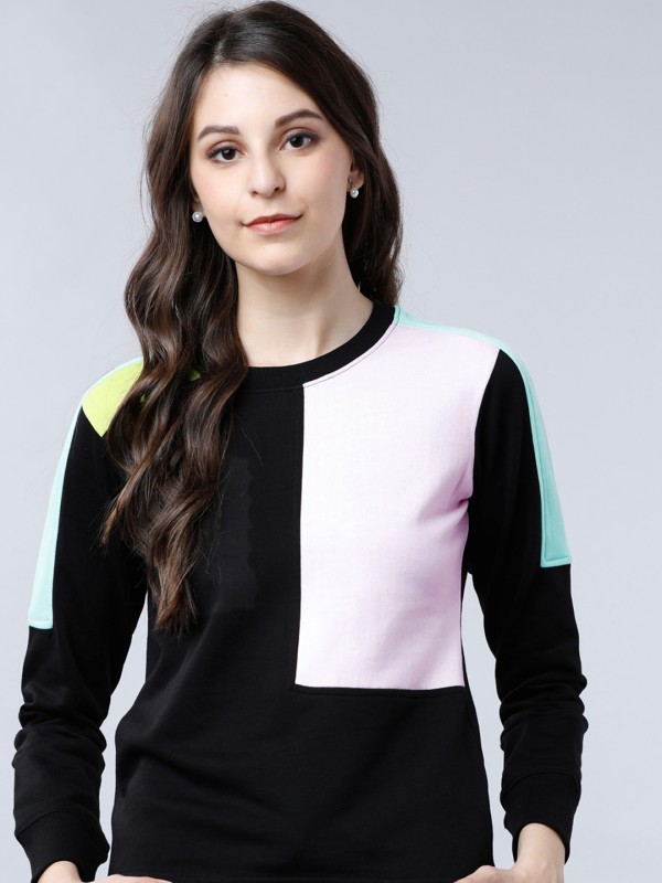 Tokyo Talkies Full Sleeve Printed Women Sweatshirt