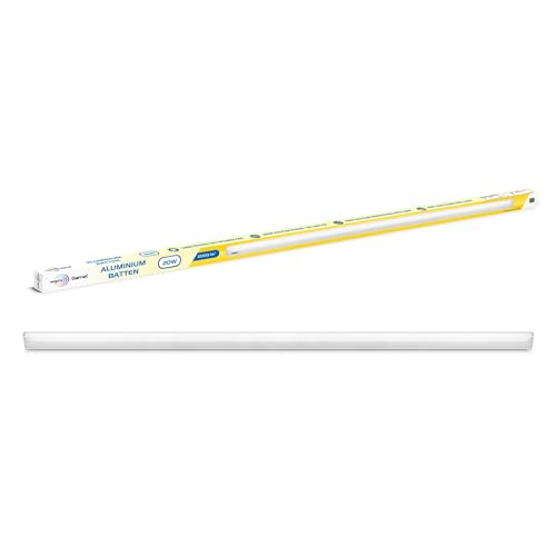 Wipro Garnet 20W Aluminium LED Batten for Home & Office | Bright & Energy Efficient Tubelight |Aluminium heat sink | Cool Day Light (6500K) with 2000 lumen|Batten for Commercial use |4Feet, Pack of 4