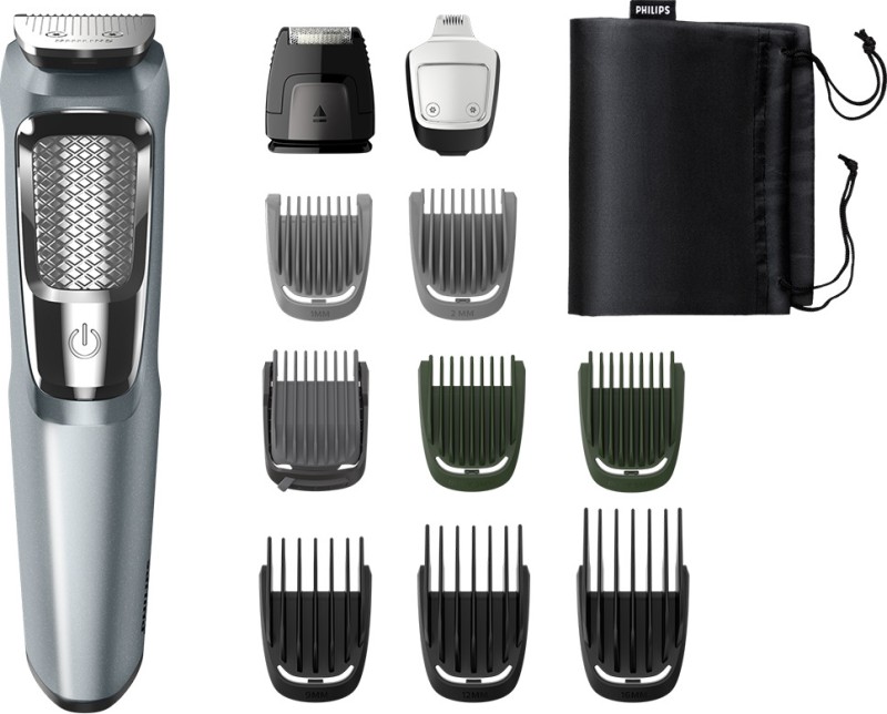 PHILIPS MG3760/33 Trimmer 75 min Runtime 9 Length Settings(Black)