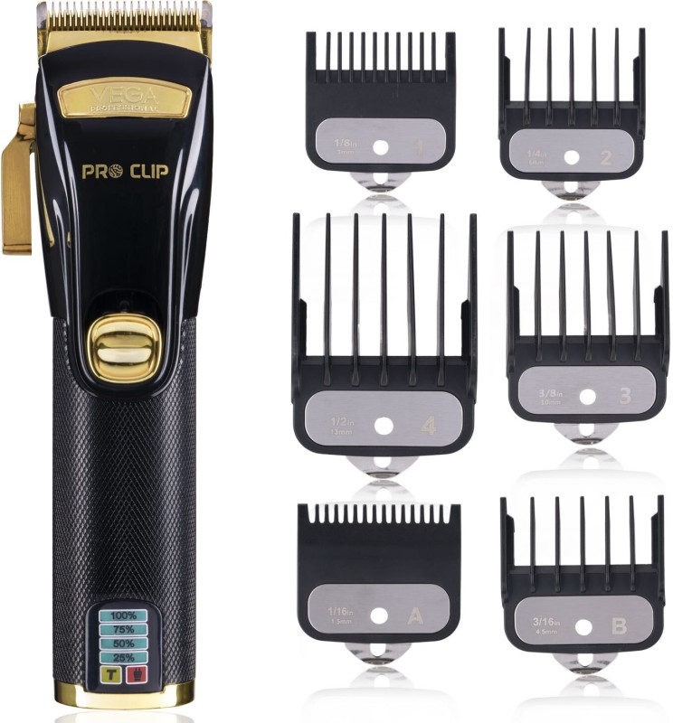 Vega Professional VPPHC-06 Trimmer 240 min Runtime 1 Length Settings(Black)