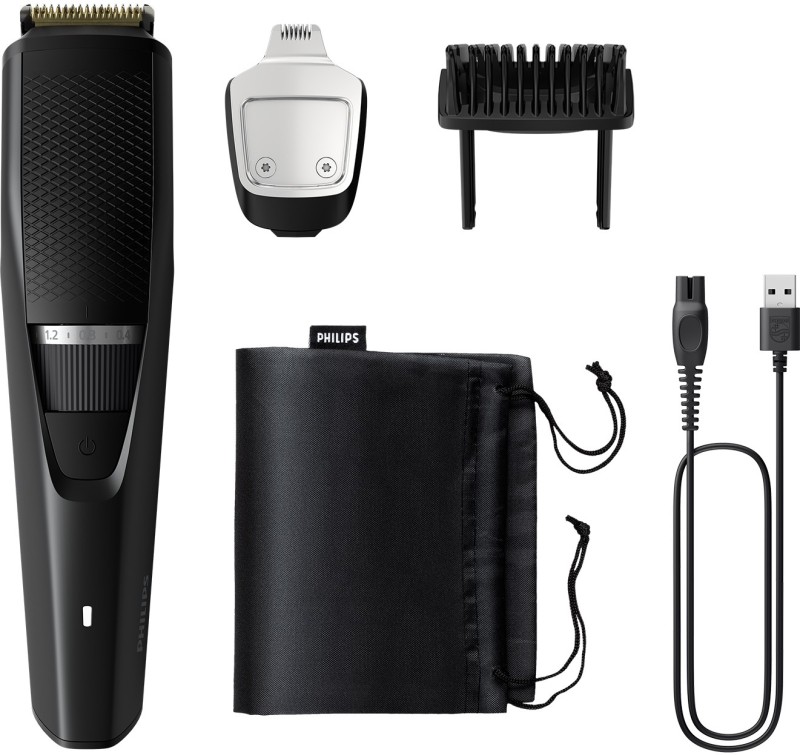 PHILIPS BT3441/30 Trimmer 90 min Runtime 20 Length Settings(Black)