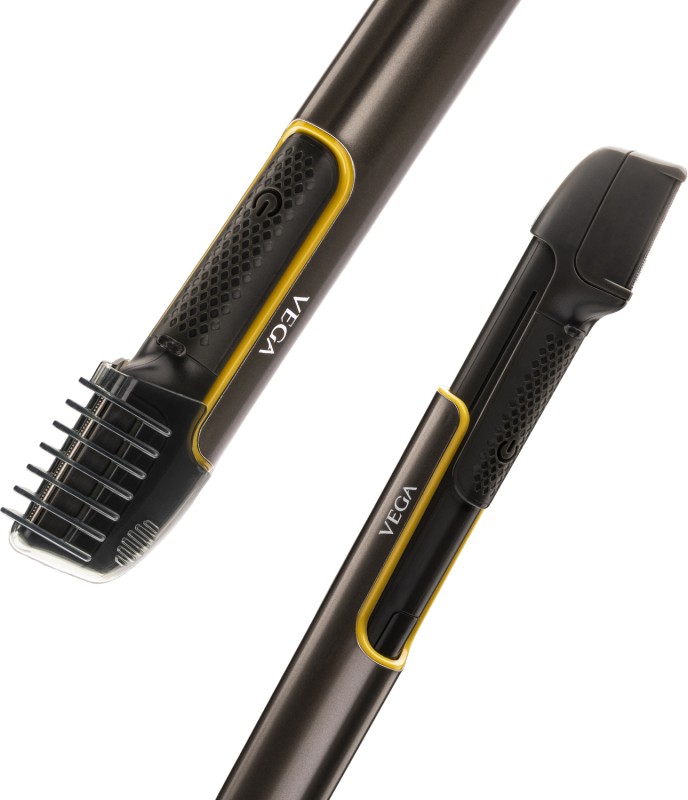 VEGA Long Body Trimmer, (VHTH-29) Body Groomer 90 min Runtime 2 Length Settings(Grey)