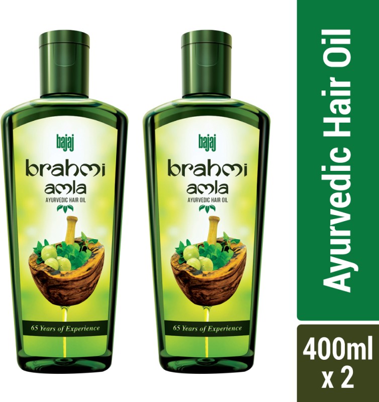 BAJAJ Brahmi Amla Pack of 2 Hair Oil(800 ml)