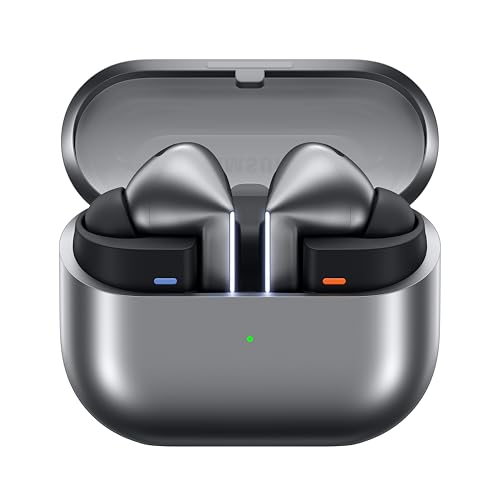 Samsung Galaxy in Ear Buds 3 Pro (Silver) with Galaxy Ai | Adaptive ANC | Real-Time Interpreter | 24-Bit Hi-Fi Audio | Up to 37H Battery | Ip57