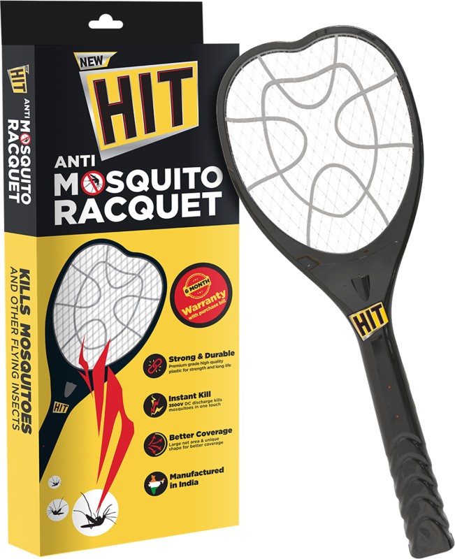 Hit Rechargeable Anti – Mosquito Racquet Electric Insect Killer Indoor, Outdoor(Bat)
