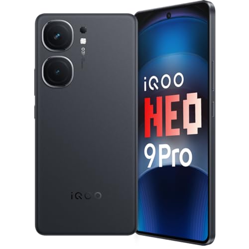 Iqoo Neo9 Pro 5G (Conqueror Black, 8Gb Ram, 128Gb Storage) | Snapdragon 8 Gen 2 Processor | Supercomputing Chip Q1 | Flagship Level Sony Imx920 Camera