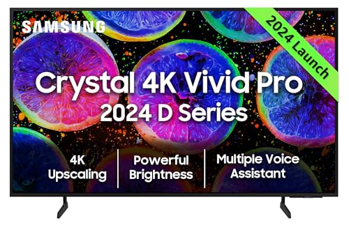 Samsung 189 Cm (75 Inches) D Series Crystal 4K Vivid Pro Ultra Hd Smart Led Tv Ua75Due77Akxxl (Black)