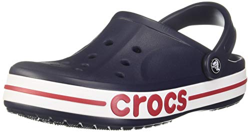 Crocs Unisex Adult Navy/Pepper Bayaband Clog 205089-4Cc M5W7