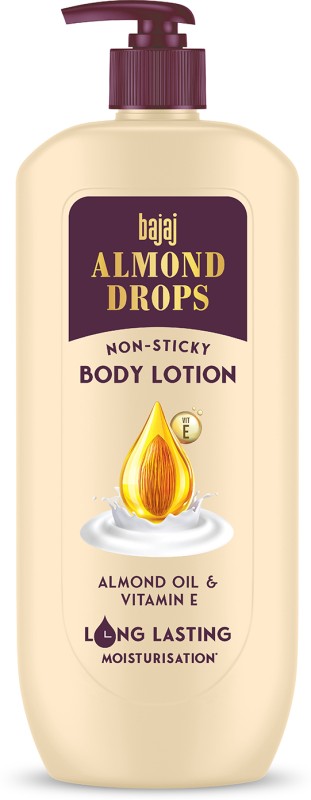 BAJAJ Almond Drops Non-Sticky Body Lotion – 610ml(610 ml)