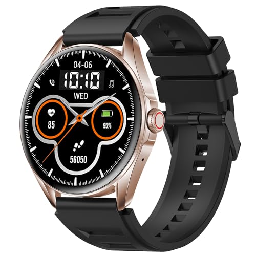 Maxima Sprint 1.39″ Hd Large Round Dial Smart Silicone Band Watches For Women, Bluetooth Calling Smart Watch, 600 Nits, 8 Days Battery, 100+ Sports Mode With Ip67, Spo2, Sleep Tracker, Digital Watch