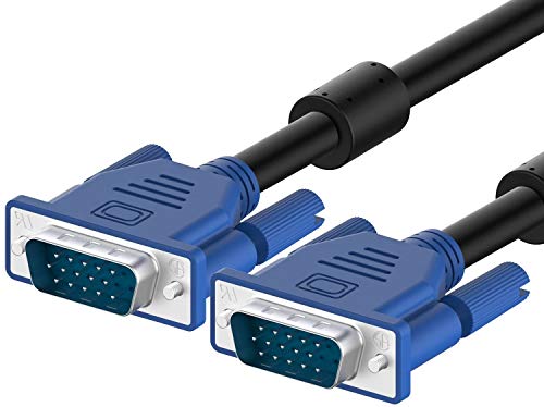 Ls Lapster Quality Assured Male To Male Vga Cable 1.5 Meter, Support Monitor/Pc/Lcd/Led, Plasma, Projector, Tft (Lst-Vgacble-1.5M)
