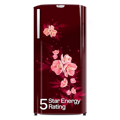 Godrej 180 L 5 Star Turbo Cooling Technology, 24 Days Farm Freshness Direct Cool Single Door Refrigerator (2024 Model, Rd Edgeneo 207E Thf Mp Wn, Maple Wine)