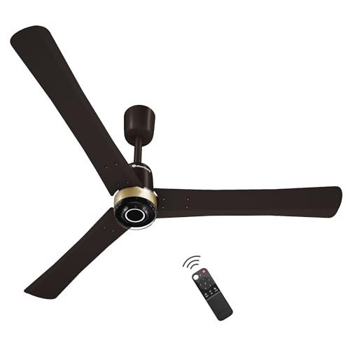 Atomberg Renesa Elite 1200Mm Bldc Ceiling Fan With Iot & Remote Control | High Air Delivery With Moonbeam Led | New Sleek Design | 2+1* Year Warranty -Newly Launched In 2025 (Blaze Brown)