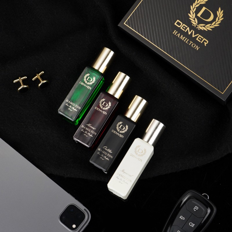 DENVER SRK’s Favorite Luxury Gift Pack- 20ml x 4 Set Eau de Parfum – 80 ml(For Men)