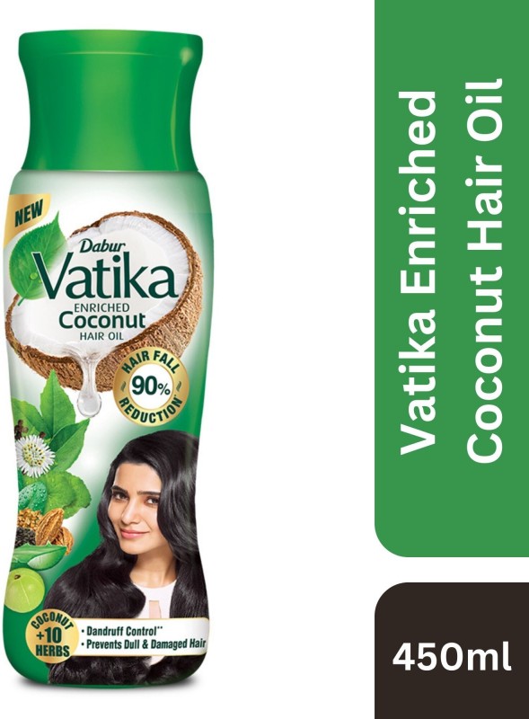 DABUR VATIKA Enriched Coconut Hair Oil(450 ml)