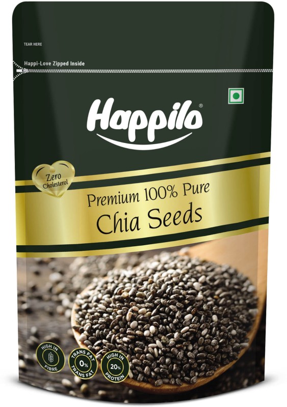 Happilo Premium Raw Authentic Chia Seeds(250 g)