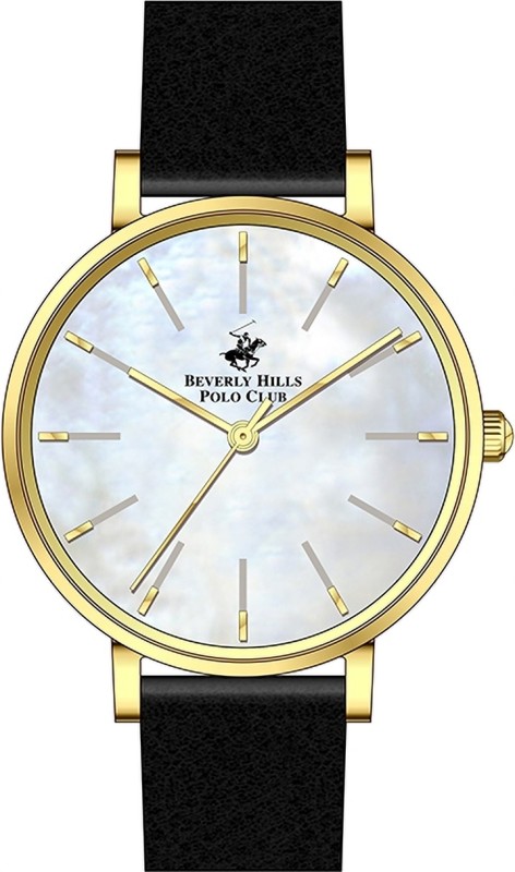 Beverly Hills Polo Club BEVERLY HILLS POLO CLUB Women Analog White Mop Dial Watch – BP1328Y.120 Analog Watch – For Women
