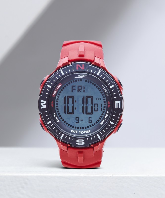 SONATA 77095PP03 SF Digital Watch – For Men