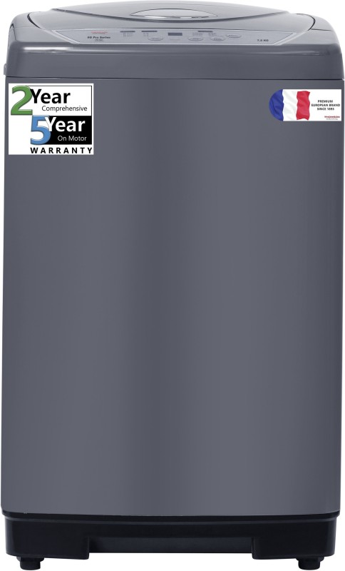 Thomson 7.5 Kg Six Action Pulsator Fully Automatic Top Load Washing Machine Grey(Ttl7501)