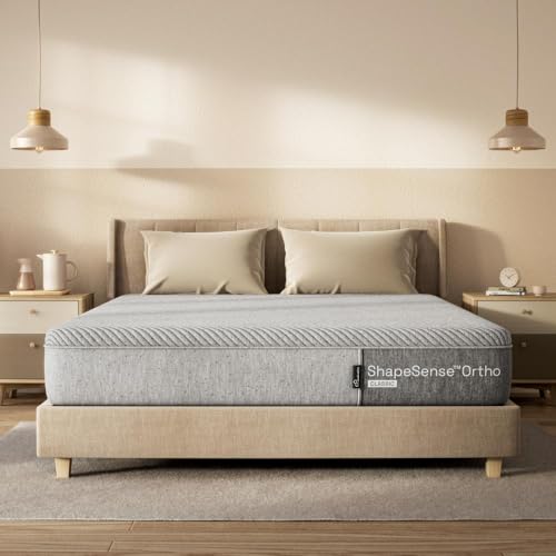Wakefit Mattress | 10 Years Warranty | Shapesense Orthopedic Classic Memory Foam Mattress, Mattress Single Bed, 5-Inch Bed Mattress, Single Size Mattress (78X30X5 Inches, Medium Firm, Space Grey)