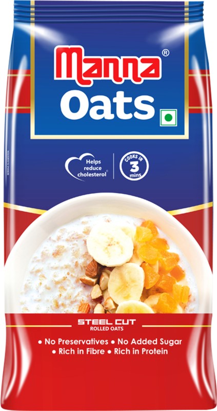 Manna Instant Oats Jar(1 kg)